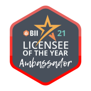 BII 21 Licensee Of the Year Ambassador